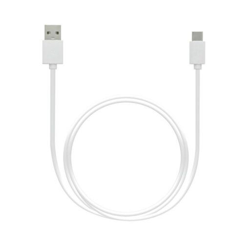 USB2.0 Mini-B charging cable white