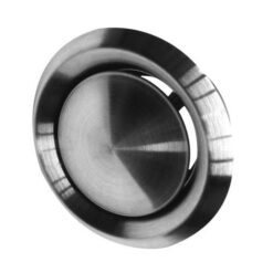 Exhaust air valve stainless steel Ø 125 mm