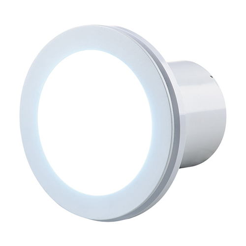 Bathroom fan with integrated LED light 100 mm Lufan
