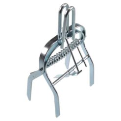 Mole clamp galvanized with handle