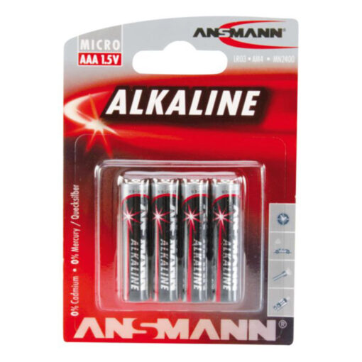 Alkaline battery AAA – 4 pcs