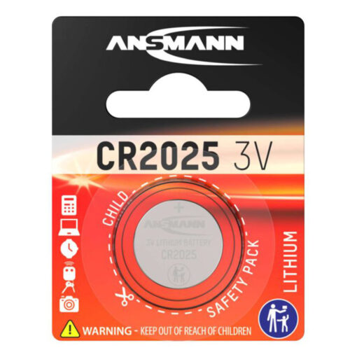Lithium button cell battery CR2025