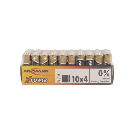 Alkaline battery AA – discount box: 40 pieces