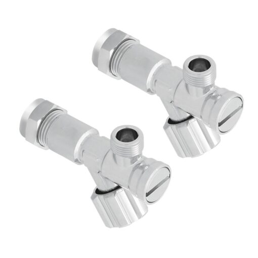 Filter angle valves set of 2 pieces