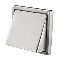 Stainless steel Air cowl vent 150×150 mm for ventilation tube Ø100 mm